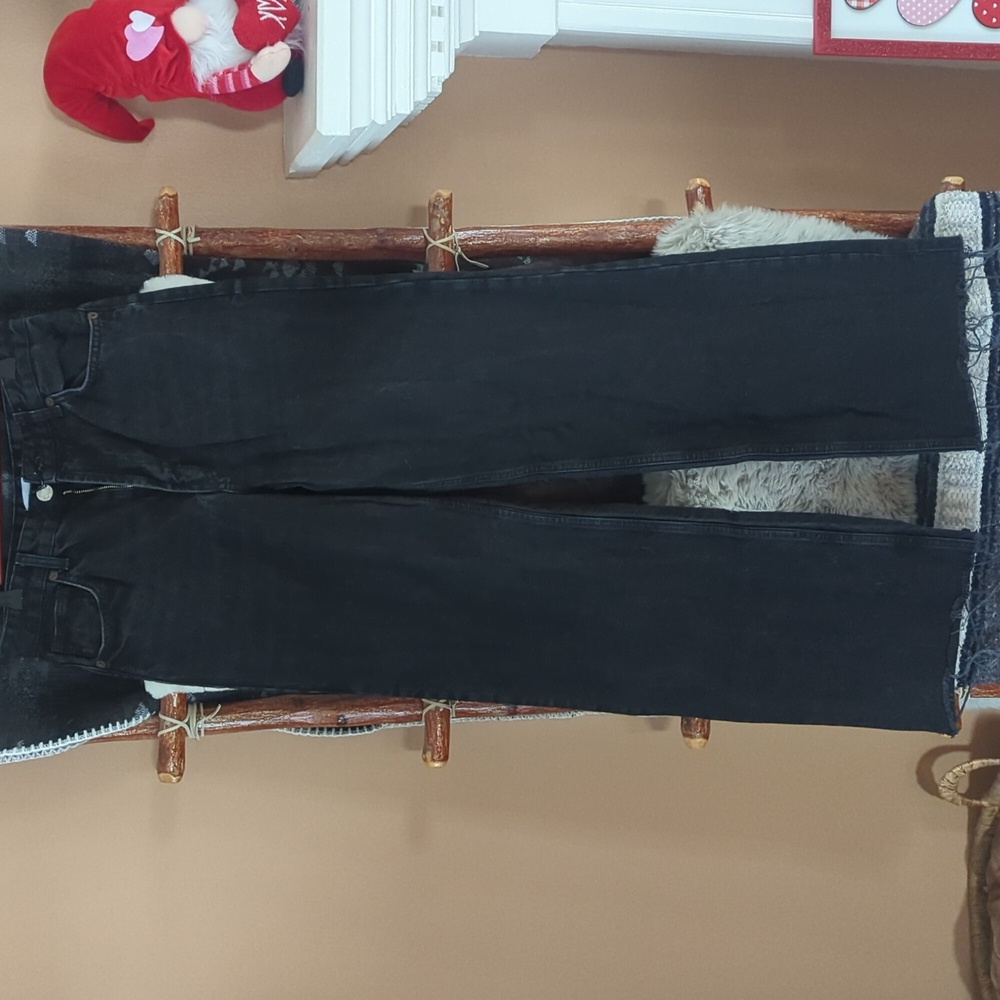 Zara Charcoal Denim Jeans